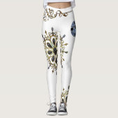collants longs bleu or blanc (Devant)