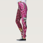 collants longs en or argent rose (Gauche)