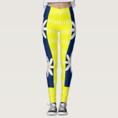 Collants longs jaune et blanc (Devant)
