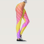 Collants longs jaune pastel rose (Droite)