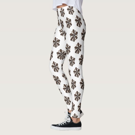 Collants longs léopard (Gauche)