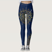 collants longs or bleu (Devant)