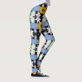 Collants longs pour dames floraux (Droite)