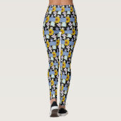 Collants longs pour dames floraux (Dos)