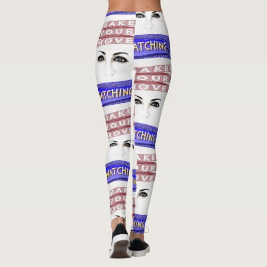 collants longs pour femmes blanches (Dos)