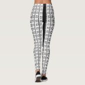 collants longs pour femmes blanches (Dos)