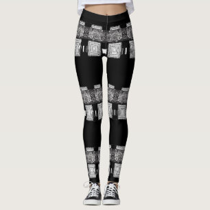 collants longs pour femmes blanches