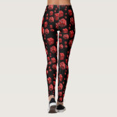 Collants Longs Rouge Noir Dés (Dos)