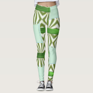 collants longs verts