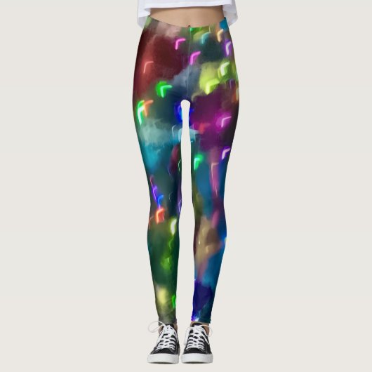 Collants lumineux colorés (Devant)