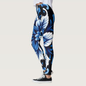collants mandala saphir (Gauche)