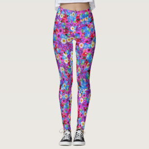 collants marguerites de printemps