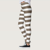 Collants marron et blanc (Gauche)