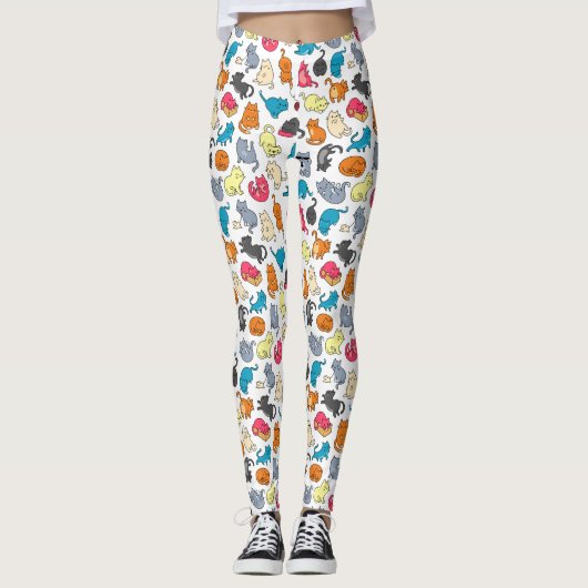 Collants Meowers Dame aux Chats (Devant)