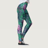 Collants Mermaid Scale Violet et Vert (Droite)