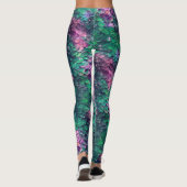 Collants Mermaid Scale Violet et Vert (Dos)