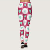 Collants Mint Hearts & Retro Stars (Dos)