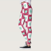 Collants Mint Hearts & Retro Stars (Gauche)
