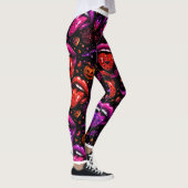 Collants Neon Halloween Lips (Droite)