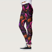 Collants Neon Halloween Lips (Gauche)