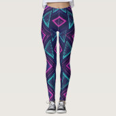 Collants Neon Pulse Geometry (Devant)