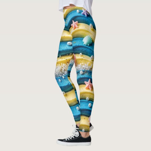 Collants Ocean Wave Cake - Étoile de Mer Côtière (Gauche)