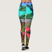 Collants Oiseau Tropical (Dos)