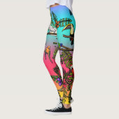 Collants Oiseau Tropical (Gauche)