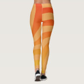 Collants Orange Sunburst (Dos)