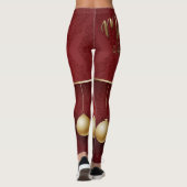 Collants Ornements de Noël (Dos)