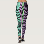 Collants pastel en zigzag (Dos)
