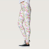 Collants pastel étoile Marshmallow Kawaii (Gauche)