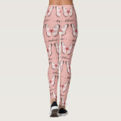 Collants personnalisés Papillon Rose (Dos)