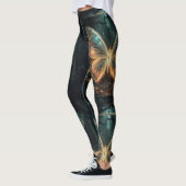Collants pour femmes Fantasy Art Papillon Éthéré (Gauche)
