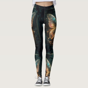 Collants pour femmes Fantasy Art Papillon Éthéré