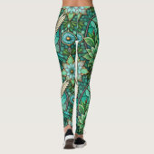 Collants présentant un motif de style vitrail (Dos)