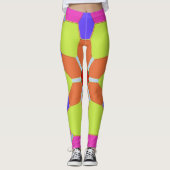 Collants Psychedelic Fractal Burst (Devant)