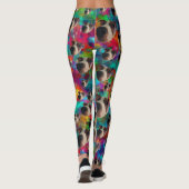 Collants Psychedéliques pour Femmes Jack Russell (Dos)