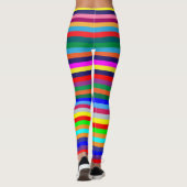 Collants rayés colorés (Dos)