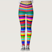Collants rayés colorés (Devant)