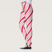 Collants rayés de bonbon de Noël (Gauche)