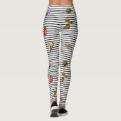 Collants rayés Fast Food (Dos)