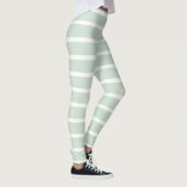 Collants rayés vert et blanc (Droite)