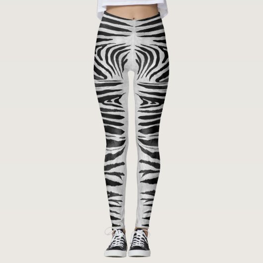Collants réalistes de zèbre (Devant)