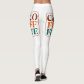 Collants Rétro CAFE pour les Amateurs de Café (Dos)
