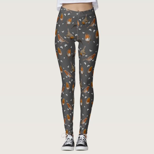 Collants Robin Party (Gris foncé) (Devant)