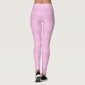 Collants rose flocon de neige de base (Dos)