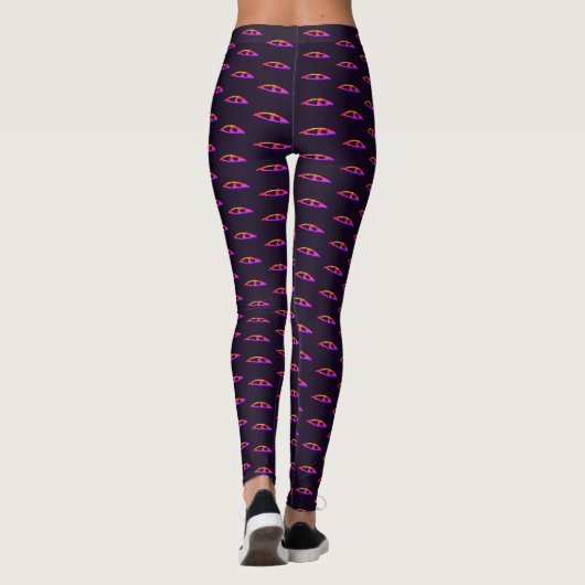 Collants rose foncé Pink Eye (Dos)