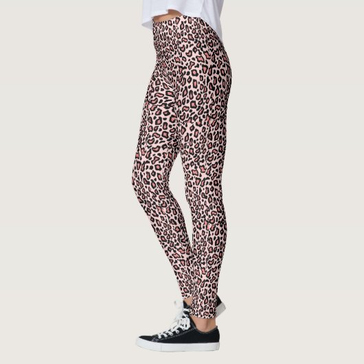 Collants rose léopard (Gauche)