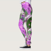 Collants roses coeurs de conte de fées (Gauche)